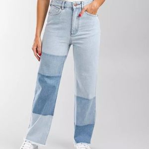 WRANGLER x BILLANBOG patchwork jeans